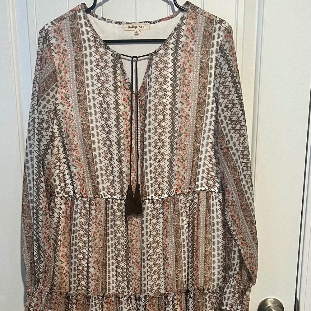 Indigo Soul Womens Maxi Dress